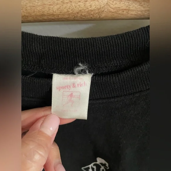 Sporty and Rich crewneck sweatshirt - Picture 2 of 2